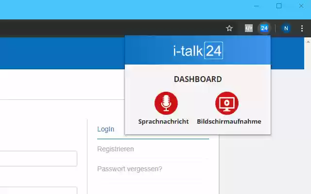 i talk 24 from Chrome web store to be run with OffiDocs Chromium online i talk 24 from Chrome web store to be run with OffiDocs Chromium online