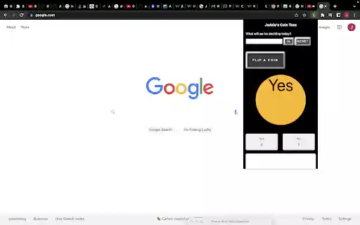 Jadzias Coin Flip  from Chrome web store to be run with OffiDocs Chromium online