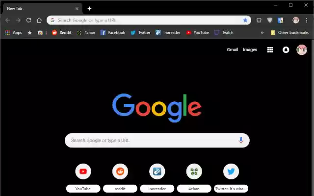 Jaibas Dark Theme Windows 10 Edition  from Chrome web store to be run with OffiDocs Chromium online