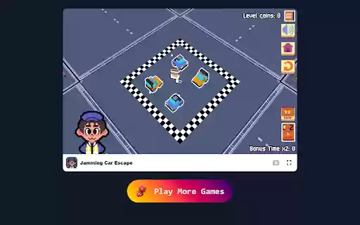 Jamming Car Escape Game Master Maneuvers and Dodge Obstacles!  from Chrome web store to be run with OffiDocs Chromium online