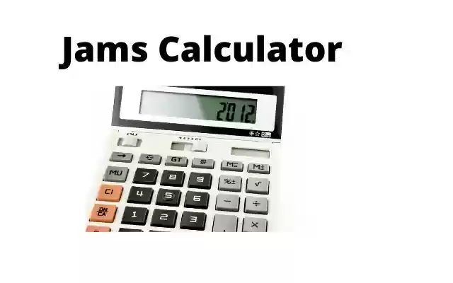 Jams Calculator  from Chrome web store to be run with OffiDocs Chromium online