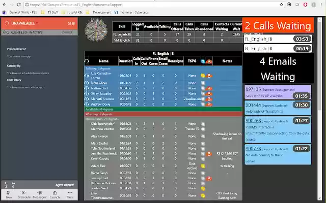 Janky inContact iFramer  from Chrome web store to be run with OffiDocs Chromium online