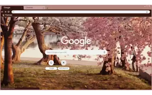 Japanese Cherry Blossom Garden Wallpaper  from Chrome web store to be run with OffiDocs Chromium online