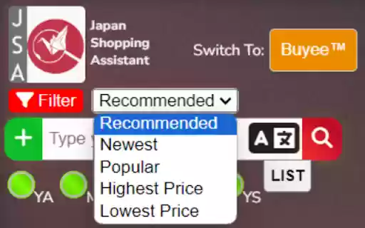 Japan Shopping Assistant!  from Chrome web store to be run with OffiDocs Chromium online
