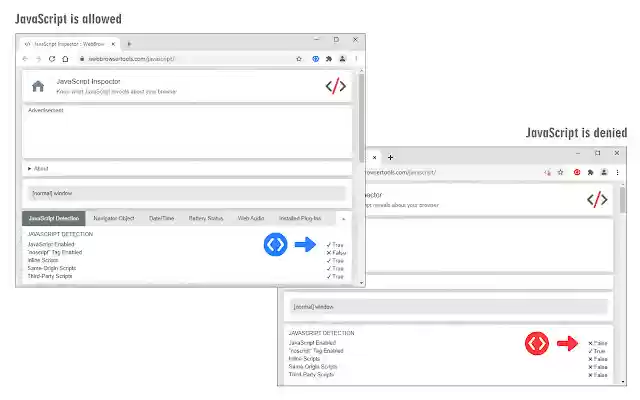 JavaScript Switch ON|OFF  from Chrome web store to be run with OffiDocs Chromium online