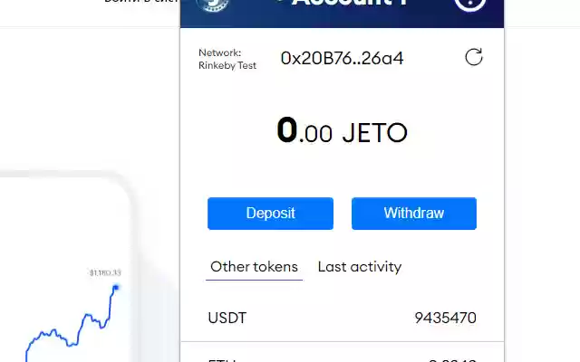 J Coin Wallet  from Chrome web store to be run with OffiDocs Chromium online