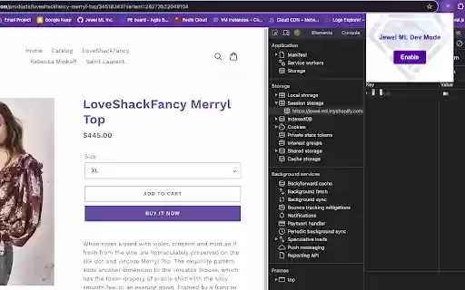 Jewel ML Helper from Chrome web store to be run with OffiDocs Chromium online Jewel ML Helper from Chrome web store to be run with OffiDocs Chromium online