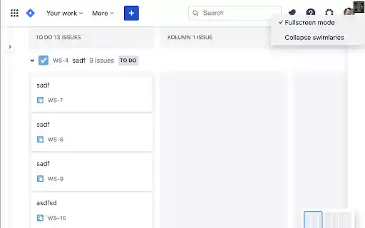 Jira Cloud Addons  from Chrome web store to be run with OffiDocs Chromium online