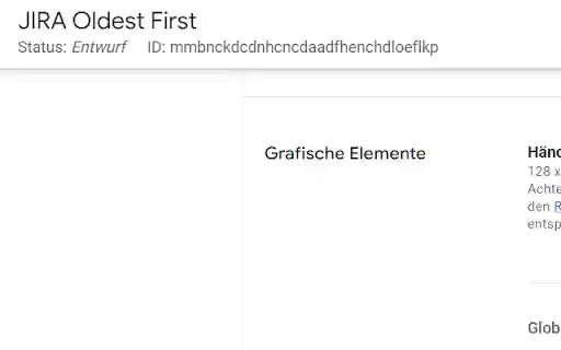 JIRA Oldest First  from Chrome web store to be run with OffiDocs Chromium online