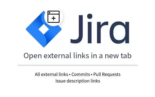 JIRA Open external links in a new tab  from Chrome web store to be run with OffiDocs Chromium online