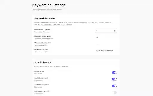 jKeywording | Stock photo keyword generator  from Chrome web store to be run with OffiDocs Chromium online