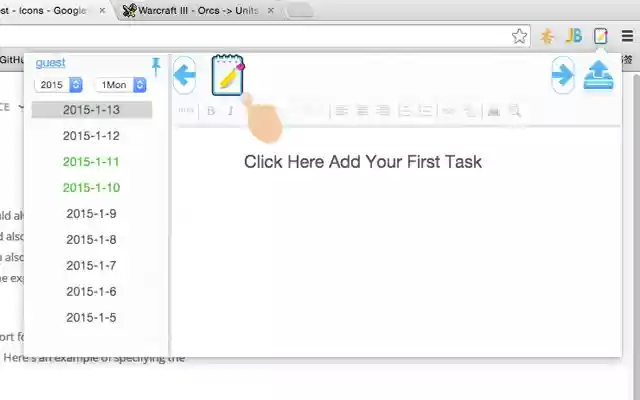 Job Done Daily task manager  from Chrome web store to be run with OffiDocs Chromium online