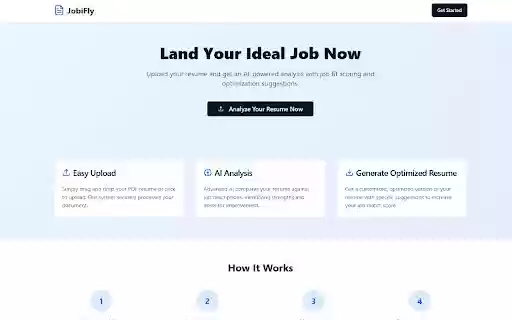 JobiFly  from Chrome web store to be run with OffiDocs Chromium online