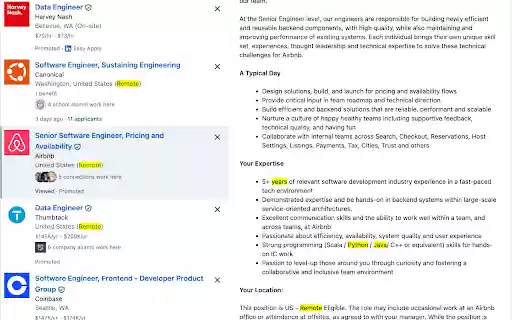 JobScanner  from Chrome web store to be run with OffiDocs Chromium online