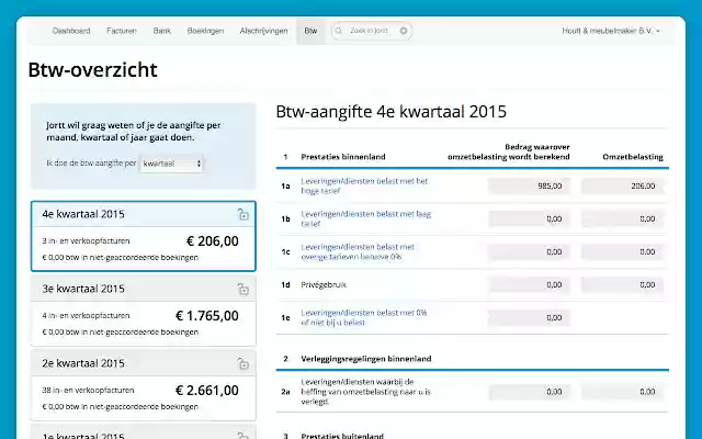 Jortt Online Boekhouden  from Chrome web store to be run with OffiDocs Chromium online