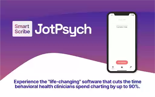 JotPsych  from Chrome web store to be run with OffiDocs Chromium online