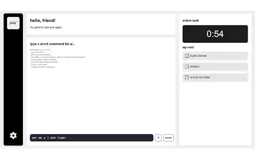 Journey: AI Powered Productivity Dashboard from Chrome web store to be run with OffiDocs Chromium online Journey: AI Powered Productivity Dashboard from Chrome web store to be run with OffiDocs Chromium online