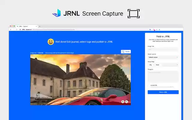 JRNL  from Chrome web store to be run with OffiDocs Chromium online