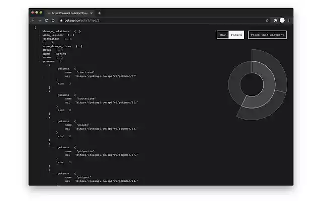JSON Explorer  from Chrome web store to be run with OffiDocs Chromium online
