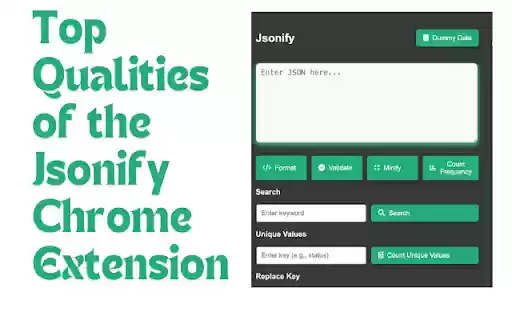 Jsonify  from Chrome web store to be run with OffiDocs Chromium online
