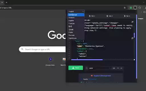 JSON MASTER Offline JSON Beautifier  Viewer  from Chrome web store to be run with OffiDocs Chromium online