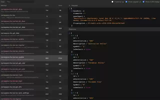 JSON RPC Chrome Viewer  from Chrome web store to be run with OffiDocs Chromium online