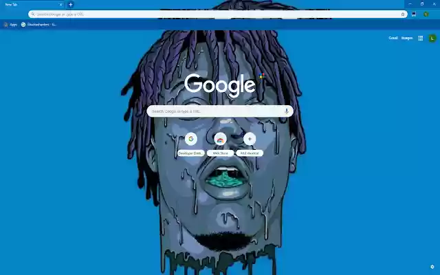 Juice WRLD Theme  from Chrome web store to be run with OffiDocs Chromium online