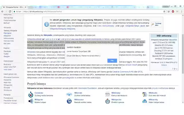 Jumlah Karakter from Chrome web store to be run with OffiDocs Chromium online Jumlah Karakter from Chrome web store to be run with OffiDocs Chromium online