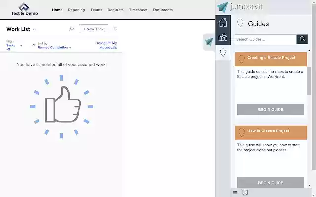 JumpSeat  from Chrome web store to be run with OffiDocs Chromium online