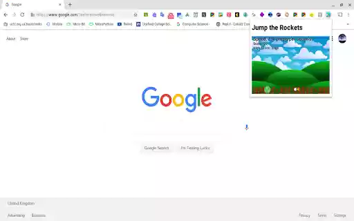 Jump the Rockets  from Chrome web store to be run with OffiDocs Chromium online