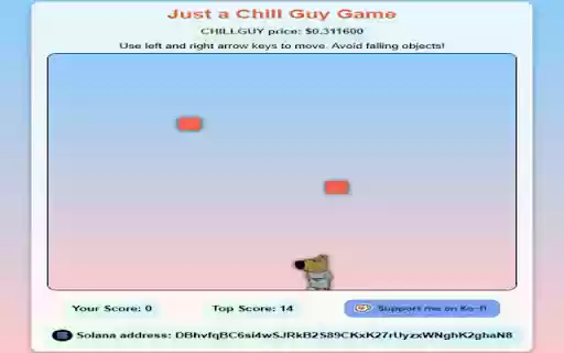 Just a Chill Guy Game  from Chrome web store to be run with OffiDocs Chromium online