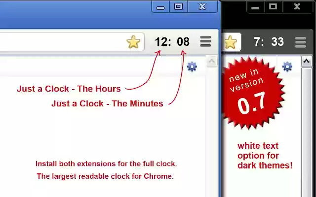 Just a Clock the Hours from Chrome web store to be run with OffiDocs Chromium online Just a Clock the Hours from Chrome web store to be run with OffiDocs Chromium online