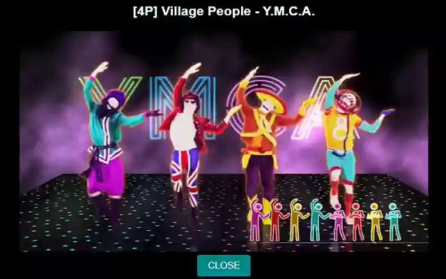 Just Dance songs list (Unlimited Service)  from Chrome web store to be run with OffiDocs Chromium online