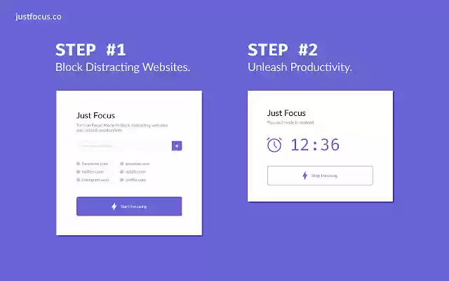 Just Focus from Chrome web store to be run with OffiDocs Chromium online Just Focus from Chrome web store to be run with OffiDocs Chromium online