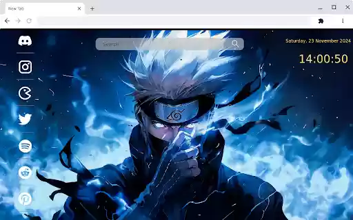 Kakashi Hatake The Legendary Copy Ninja!  from Chrome web store to be run with OffiDocs Chromium online