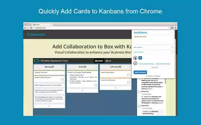 Kanbans for Box from Chrome web store to be run with OffiDocs Chromium online Kanbans for Box from Chrome web store to be run with OffiDocs Chromium online