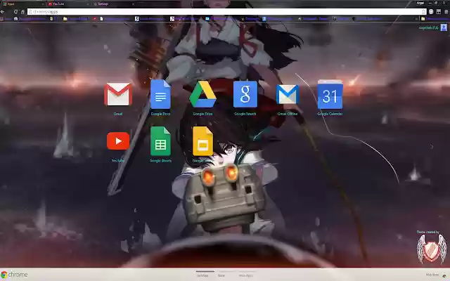 Kantai Theme 28 1920x1080  from Chrome web store to be run with OffiDocs Chromium online