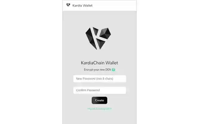 KardiaChain Wallet  from Chrome web store to be run with OffiDocs Chromium online