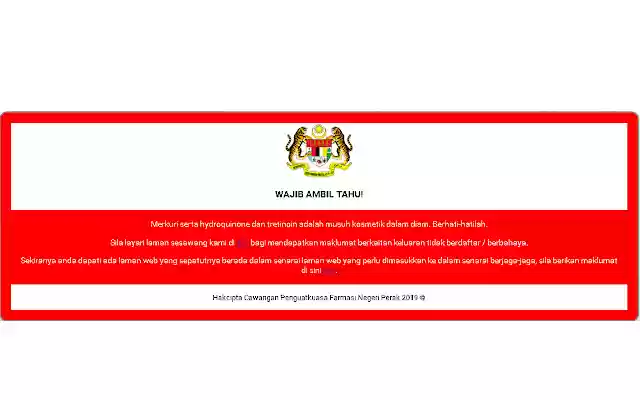 Kawalan Ubat Atas Talian  from Chrome web store to be run with OffiDocs Chromium online