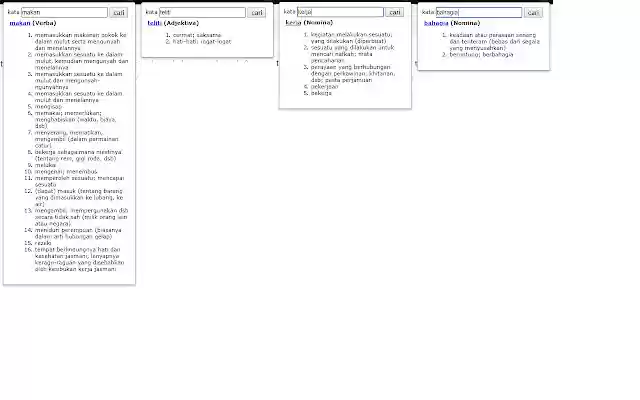 KBBI from Chrome web store to be run with OffiDocs Chromium online KBBI from Chrome web store to be run with OffiDocs Chromium online