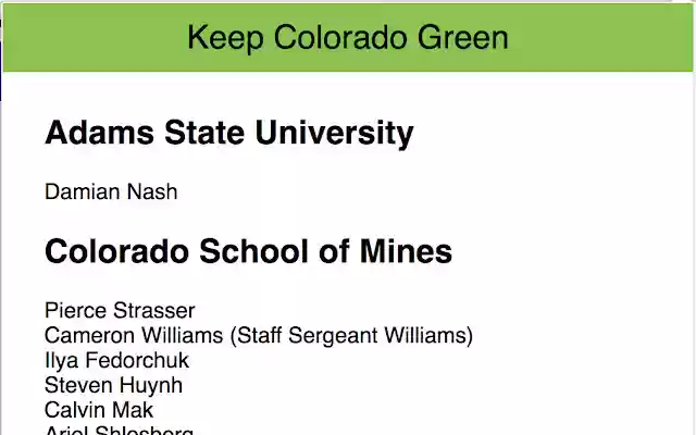 Keep Colorado Green Facebook Banking from Chrome web store to be run with OffiDocs Chromium online Keep Colorado Green Facebook Banking from Chrome web store to be run with OffiDocs Chromium online