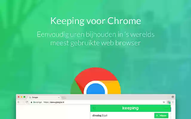 Keeping – OffiDocs Chromium オンラインで実行される Chrome Web ストアのタイム トラッカー