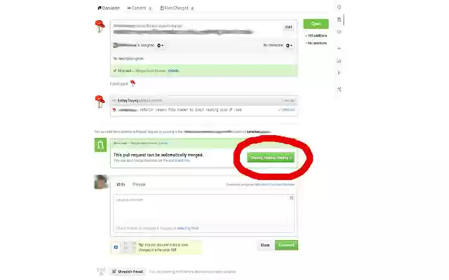 Kenshoo Github Deploy Button  from Chrome web store to be run with OffiDocs Chromium online