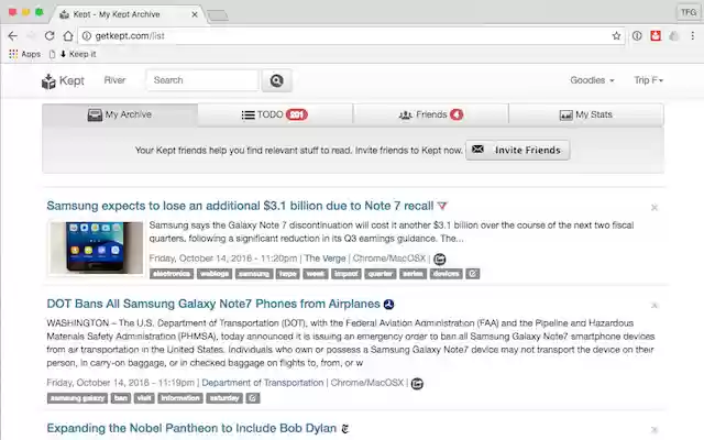 Kept! The Save Button for your Internet from Chrome web store to be run with OffiDocs Chromium online Kept! The Save Button for your Internet from Chrome web store to be run with OffiDocs Chromium online
