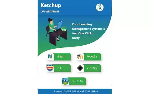 ketchup  from Chrome web store to be run with OffiDocs Chromium online