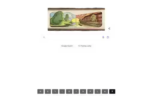 KeyDisplay  from Chrome web store to be run with OffiDocs Chromium online