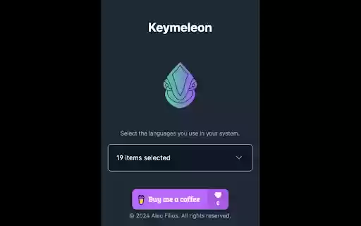 Keymeleon from Chrome web store to be run with OffiDocs Chromium online Keymeleon from Chrome web store to be run with OffiDocs Chromium online