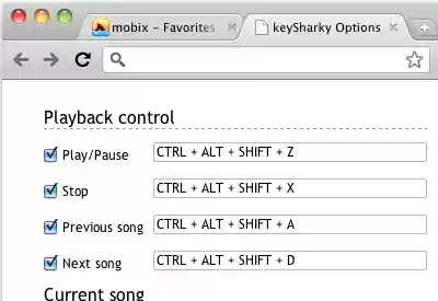 keySharky  from Chrome web store to be run with OffiDocs Chromium online