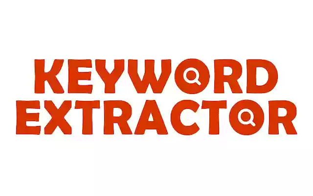 Keyword Extractor  from Chrome web store to be run with OffiDocs Chromium online