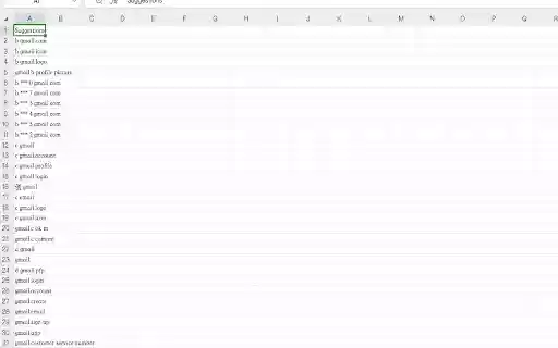 KeywordFinder Pro SEO Search Suggestions  from Chrome web store to be run with OffiDocs Chromium online